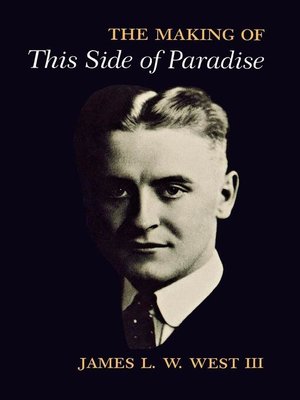 cover image of The Making of "This Side of Paradise"